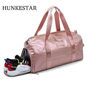 Travel Shoes cheap Compartment Don't miss it bags with Swim men for Pink fitness sports Bag Gym Duffels Wholesale pricing Sports oxford waterproof Women