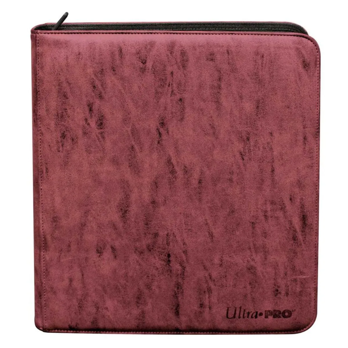 ULTRA PRO BINDER Deck Builders Premium Suede PRO Binder Ruby