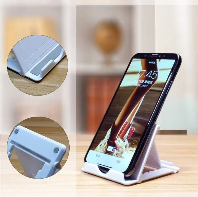 Universal Cell Phone Stand Holder for iPhone XS Max 8 Samsung S8 Xiaomi iPad Tablet Mount  blue