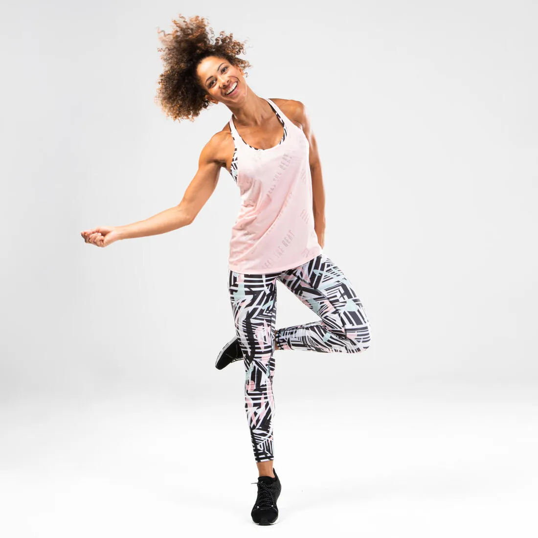 Women's Openwork Fitness Dance Tank Top
