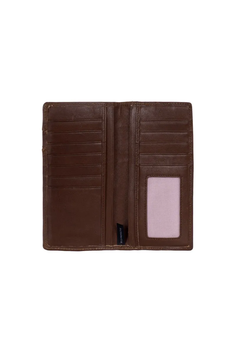 Wrangler Trent Rodeo Wallet - Dark Tan