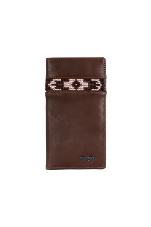 Wrangler Trent Rodeo Wallet - Dark Tan